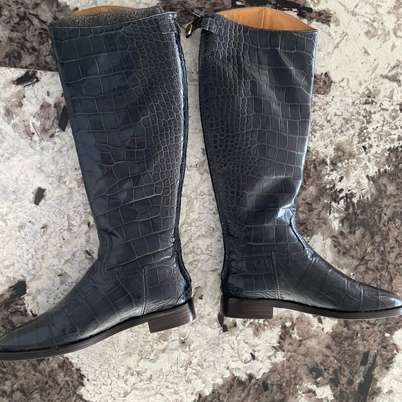 Brand New leather Riding Boots. Uterque - Picture 6 of 10